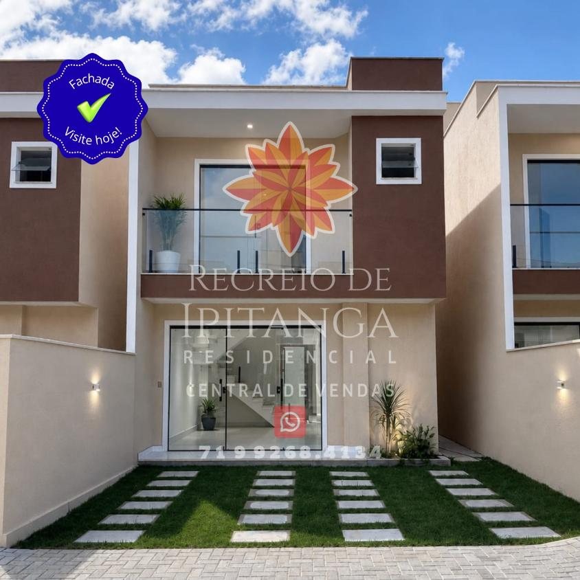 Fachada do Recreio de Ipitanga Residencial
